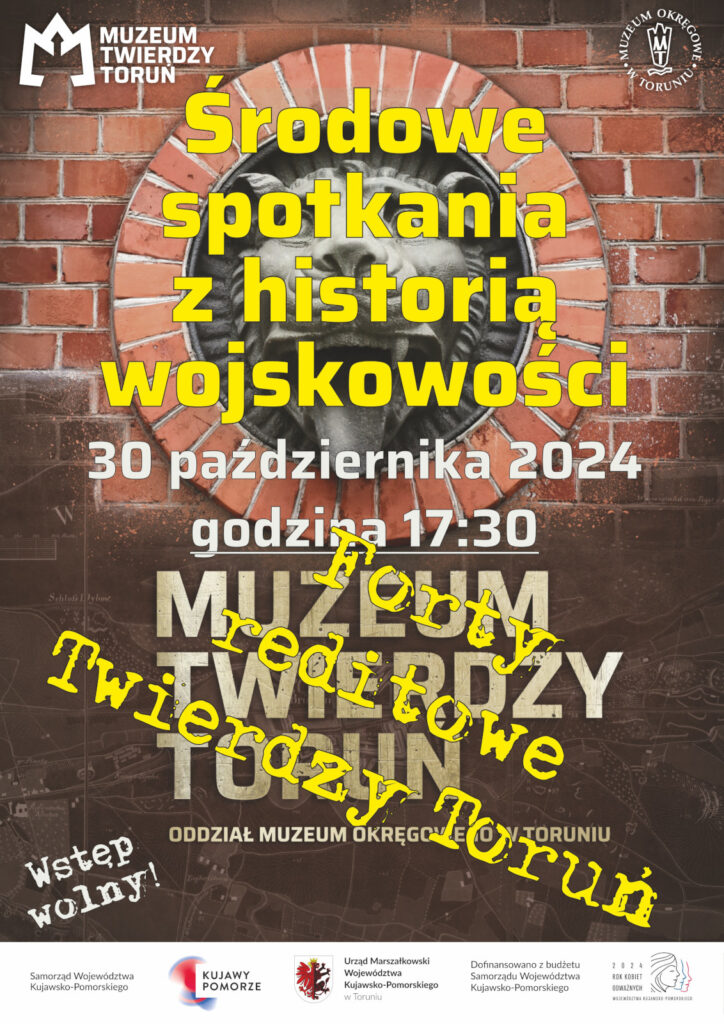 Plakat promujący "Środowe spotkania z historią wojskowości"