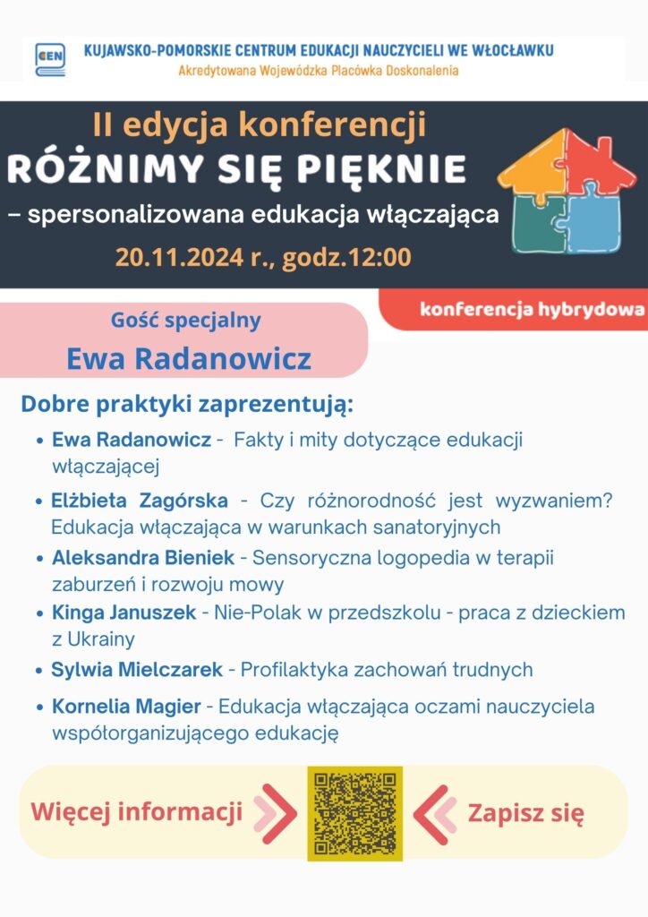 Różnorodność  w edukacji jest wartością stałą