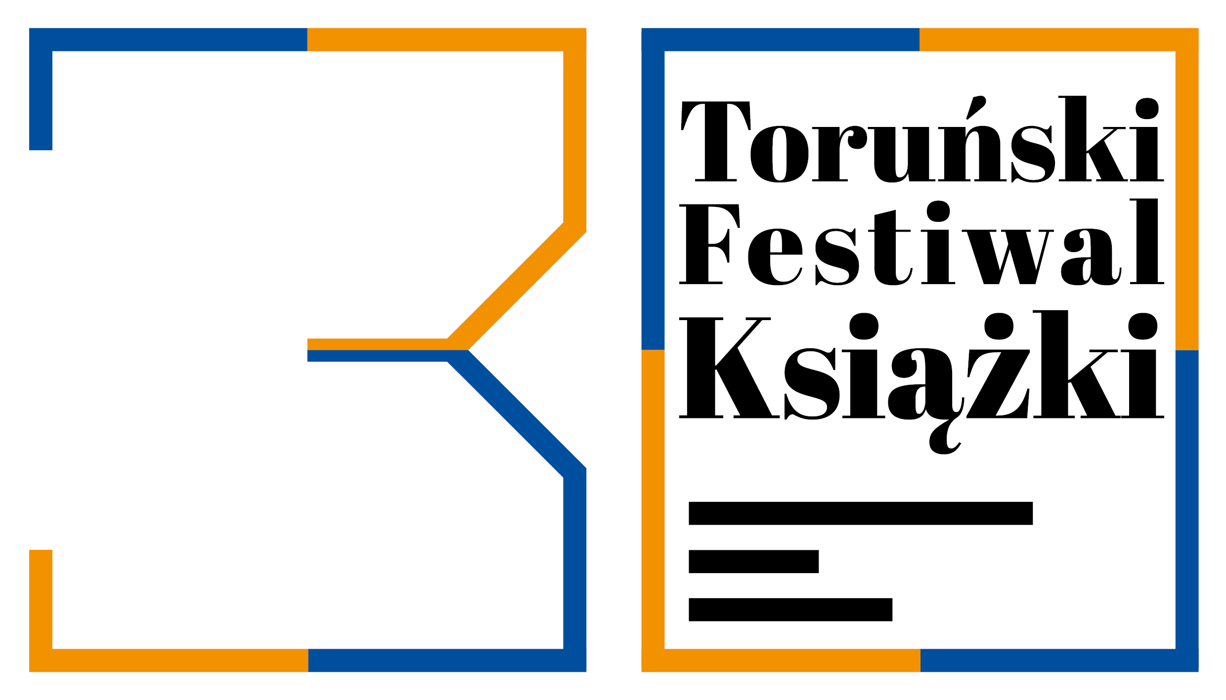 Logo 30. Toruńskiego Festiwalu Książki